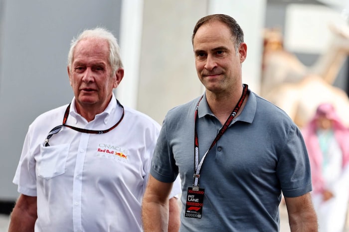 Helmut Marko (li.) und Oliver Mintzlaff