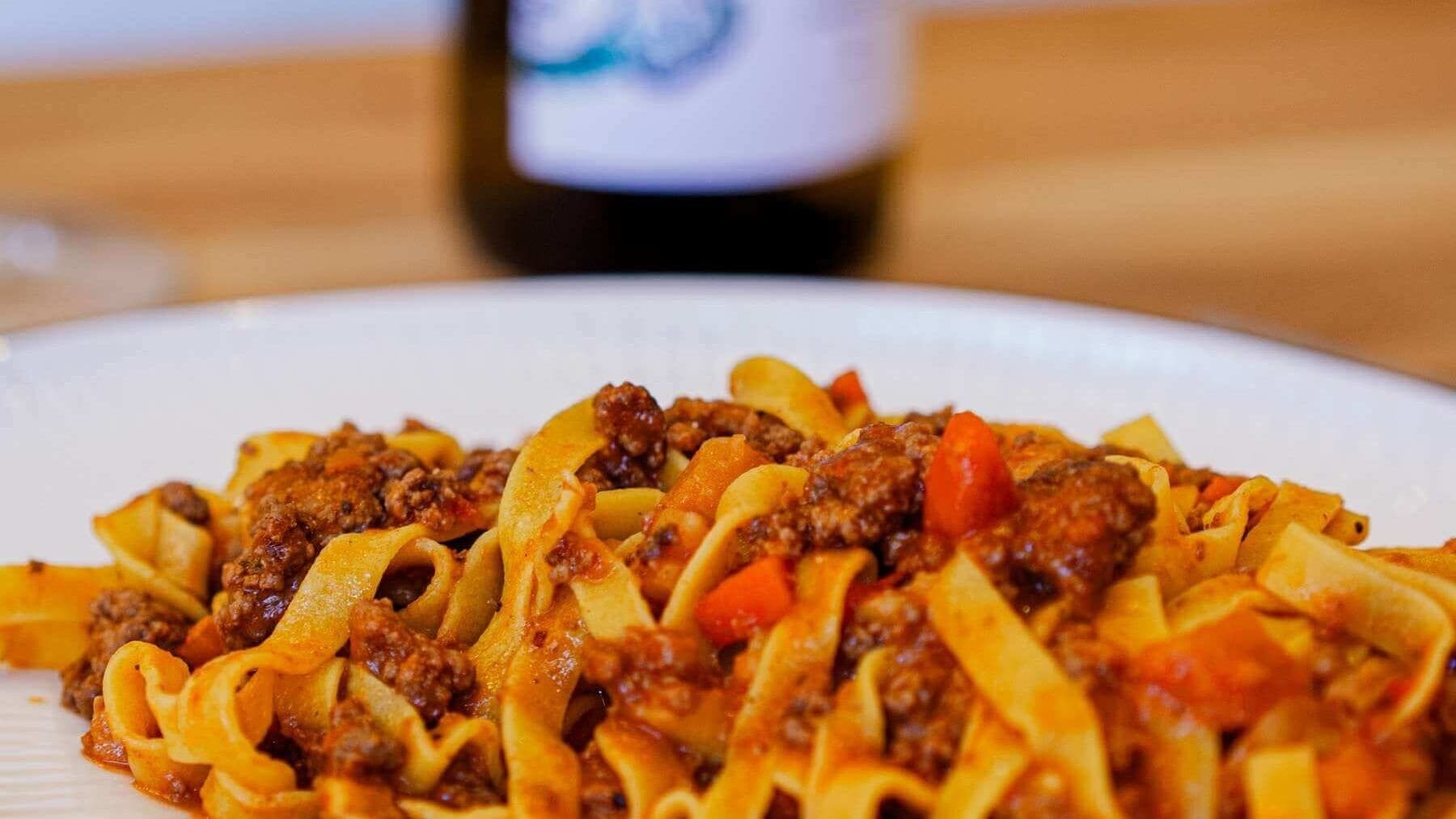 Handgemachte Pasta im Locando Il Rione.
