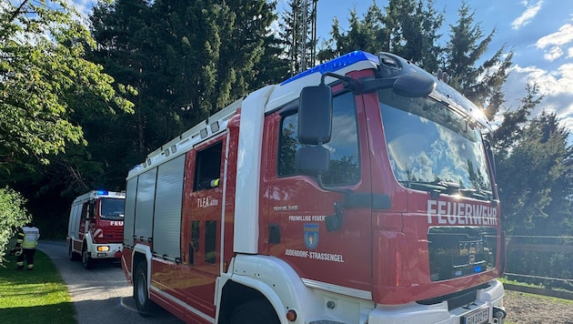 Einsatz für die Freiwillige Feuerwehr Judendorf-Straßengel.