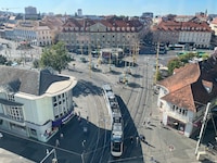 Der Grazer Jakominiplatz ist ein sogenannter Hitzeplatz.