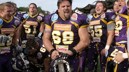 Roman Seybold von den AFC Vienna Vikings knackt die 400er-Marke.