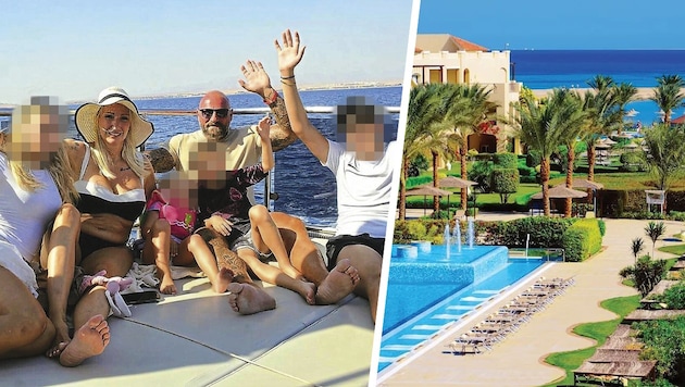 Familie B. aus Schwechat (NÖ) erlebte zuerst noch einen richtigen Traumurlaub in Hurghada. ...