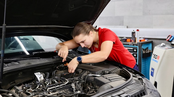 Leonie Tieber aus Paldau bereitet sich für den Wettkampf im September vor