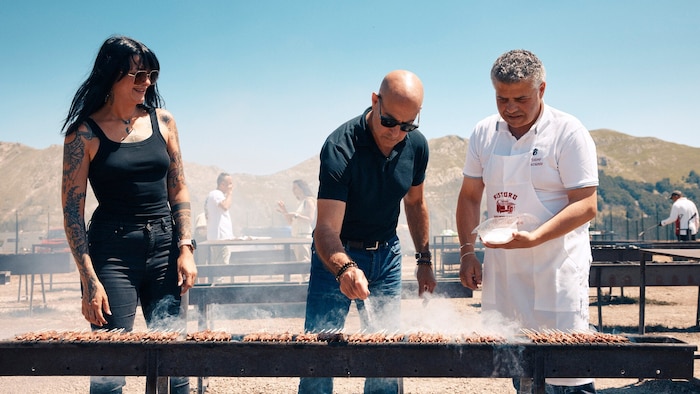 „Stanley Tucci in Italien“: Die Verkostung kann beginnen.