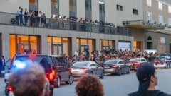 Ein wesentlicher Teil der Arbeit der Polizei bei den Festspielen ist Personenschutz. Vor allem ...