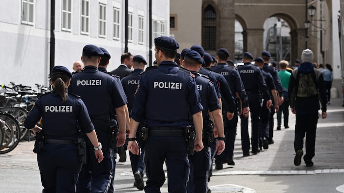 Gewohntes Bild im Festspiel-Sommer: Wie 2024 wird auch heuer die Präsenz der Polizei in der ...
