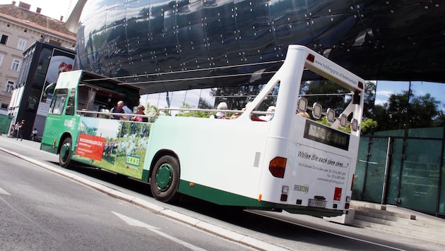 In einem solchen Bus der Holding Graz hat sich der bedenkliche Vorfall abgespielt. (Archivbild)