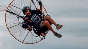 Felix Baumgartner flog mit diesem Gerät in Italien – der Propeller wurde wohl zur Todesfalle.
