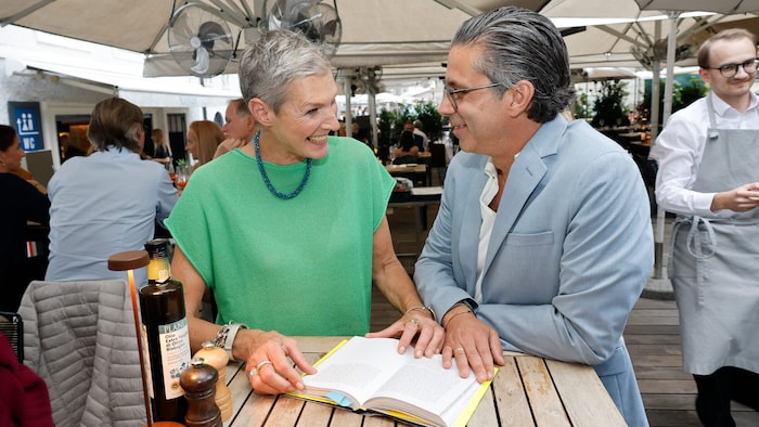 Katharina von der Leyen im Gespräch