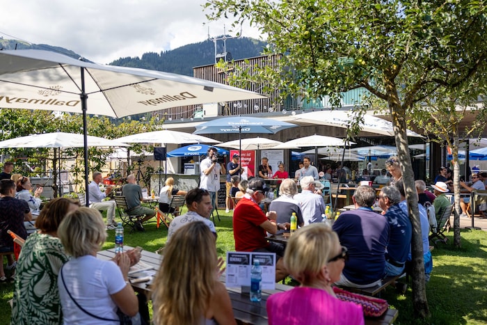 Die „Krone“- Leserschaft genoss das Ambiente in Kitzbühel.