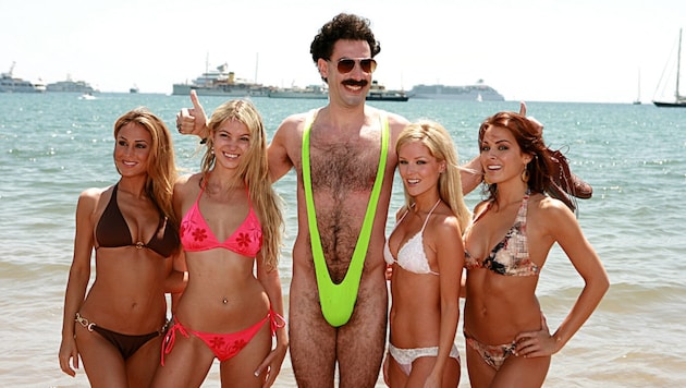 Sacha Baron Cohen in seiner „Borat“-Kultrolle. Der britische Komiker zeigt jetzt seinen neuen ...