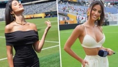 DAZN-Moderatorin Eleonora Incardona zog bei der Klub-WM mit ihren Outfits alle Blicke auf sich.
