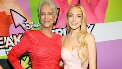 Lindsay Lohan freut sich über die Unterstützung von Jamie Lee Curtis, die auch während ihrer ...