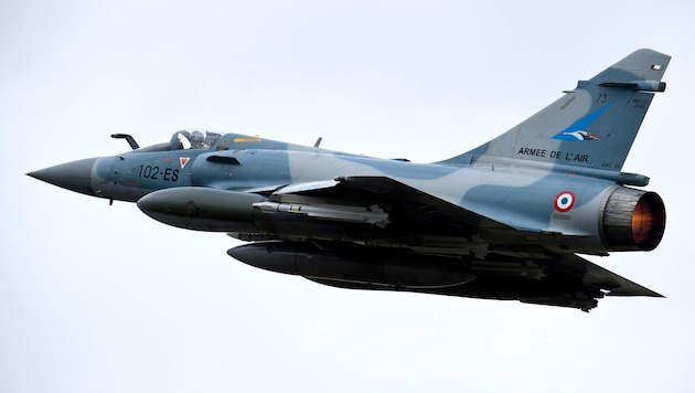 Archivbild von einem Kampfjet des Typs Mirage 2000