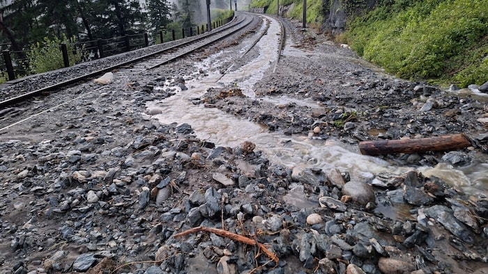 Die Reparaturarbeiten entlang der Bahnstrecke Richtung Brenner werden bis Ende Juli dauern.