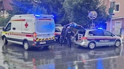 Der Verletzte wurde mit der Rettung abtransportiert.