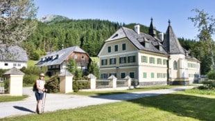 An Erzherzog Johanns Jagdschloss, dem Brandhof, vorbei, führt die finale Etappe der Tour.