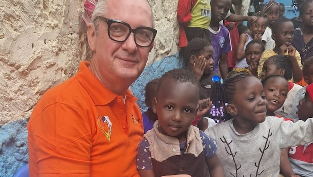 Andreas Pirker hat in Kenia eine Schule und ein Waisenhaus aufgebaut.