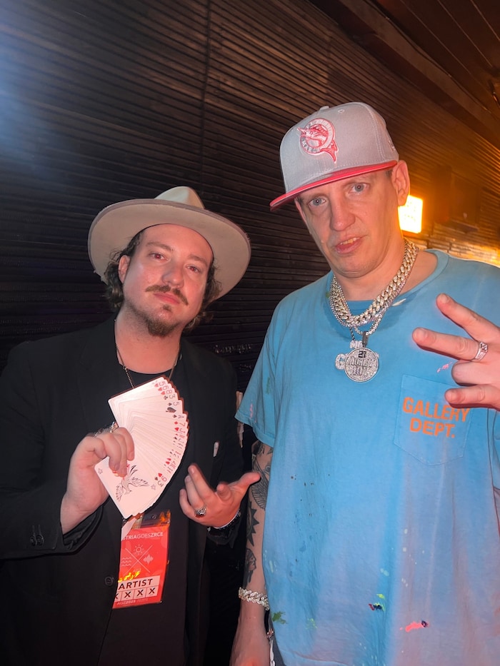 ... wie auch Austro-Rapper Money Boy.