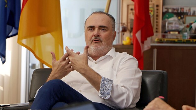 Landeshauptmann Hans Peter Doskozil.