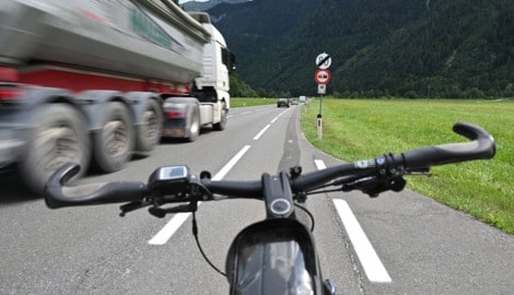 Auf einer Strecke von vier Kilometern müssen Radler auf die B 311 ausweichen.