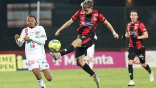 Letzte Saison im ÖFB-Cup-Viertelfinale lief Raul Marte gegen den WAC auf, heute in Vöcklamarkt ...
