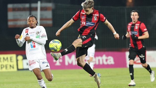 Letzte Saison im ÖFB-Cup-Viertelfinale lief Raul Marte gegen den WAC auf, heute in Vöcklamarkt ...