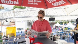 „Oimara“ stöberte vor dem Interview in der „Krone“.
