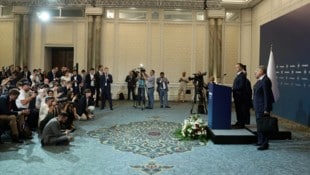 Am Donnerstag sind die Verhandlungen zwischen der ukrainischen und russischen Delegation ...