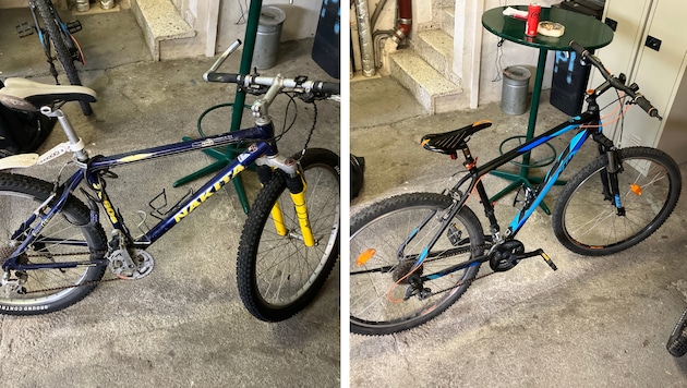 Die Polizei veröffentlichte Bilder der gestohlenen Bikes.
