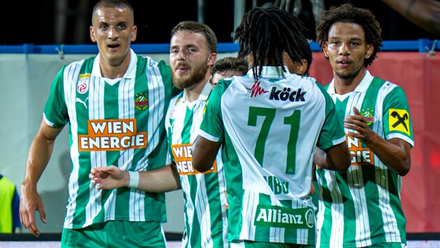 Rapid legte mit einem 2:0 in Montenegro los.