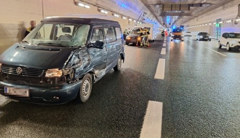 Durch Glassplitter wurde der 51-Jährige verletzt.
