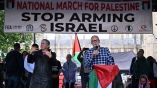 Corbyn macht seit Jahren mit anti-israelischen Parolen auf sich aufmerksam.