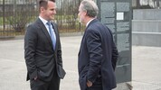 Stefan Hermann (l.) und Gerald Deutschmann haben die Anschuldigungen stets bestritten.