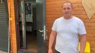 Ivan „Ivo“ Klaric hat den Einbruch in seinem Eisgeschäft in der Früh bemerkt. 