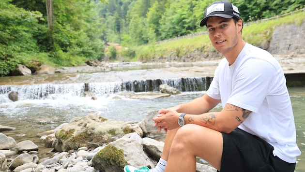 In seiner Vorarlberger Heimat tankt Lukas Feurstein Kraft und bereitet sich auf die anstehende ...