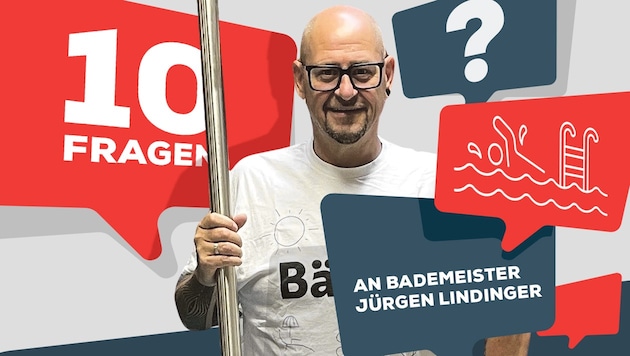Jürgen Lindinger ist seit über 20 Jahren Bademeister.