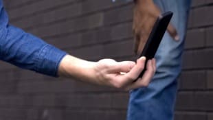 Mit einem Handy wurde der Vorfall festgehalten.