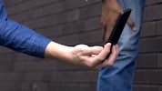 Mit einem Handy wurde der Vorfall festgehalten.