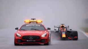 Nach zwei Runden hinter dem Safety-Car war Schluss. 