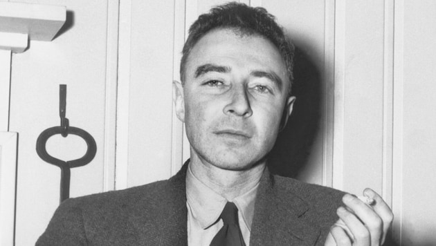 Physiker Robert Oppenheimer gehört zu den wichtigsten Schlüsselfiguren der jüngeren ...