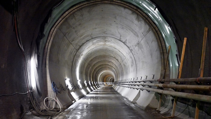Nach Fertigstellung des Semmering-Basistunnels 2030 könnte der Begleitstollen als Lagerstätte ...
