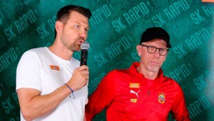 Markus Katzer (li.) und Peter Stöger