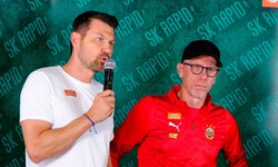 Markus Katzer (li.) und Peter Stöger