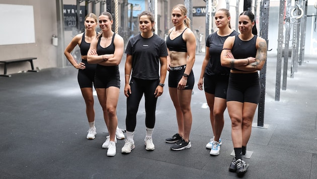 Powerfrauen: Carmen Kainz, Sonja Gigler, Julia Scheib, Victoria Olivier, Emily Schöpf und ...