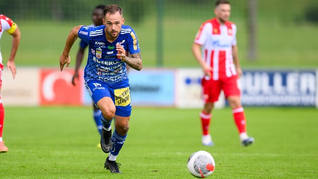 Lukas Spendlhofer feiert nach fünf Jahren sein Österreich-Comeback im Hartberg-Dress.