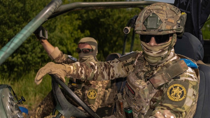 Soldaten in der Ukraine