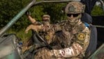 Mitglieder der „Spartan“-Brigade in der Region Dnipropetrowsk