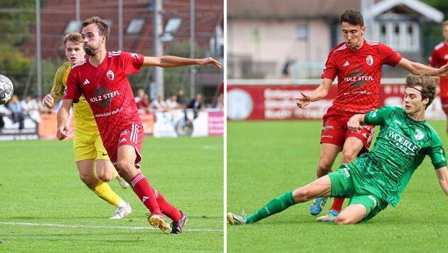 Manuel Seidl (li.) und Alexander Hofer waren schon beim bis dato letzten ÖFB-Cup-Spiel dabei.
