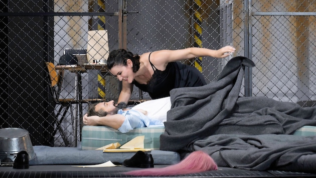 Giulio Cesare in Egitto 2025: Christophe Dumaux (Giulio Cesare), Olga Kulchynska (Cleopatra)